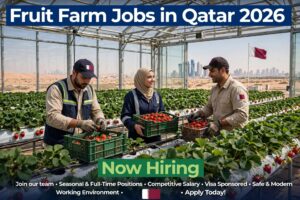 Jobs at a Fruit Farm in Qatar