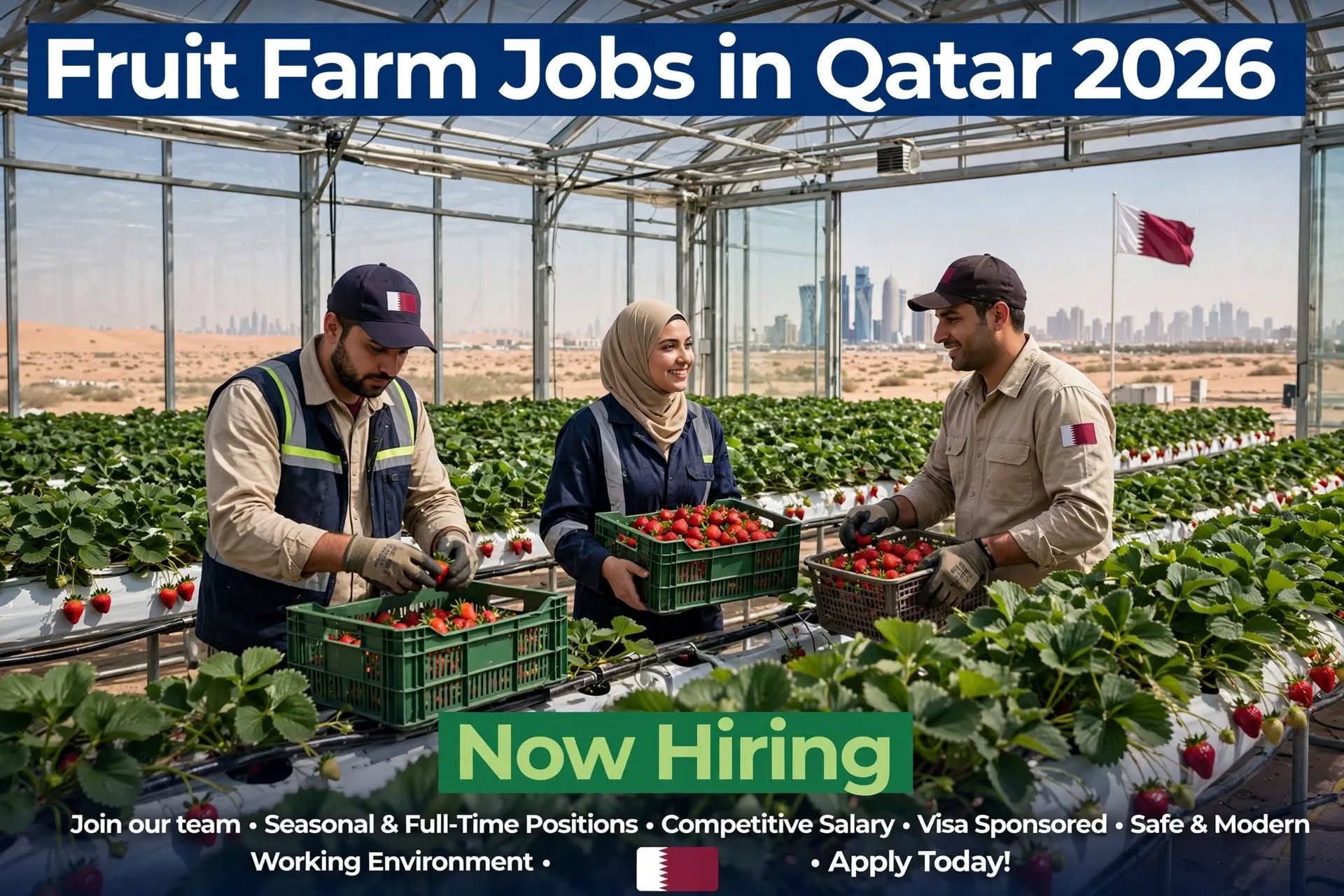 Jobs at a Fruit Farm in Qatar