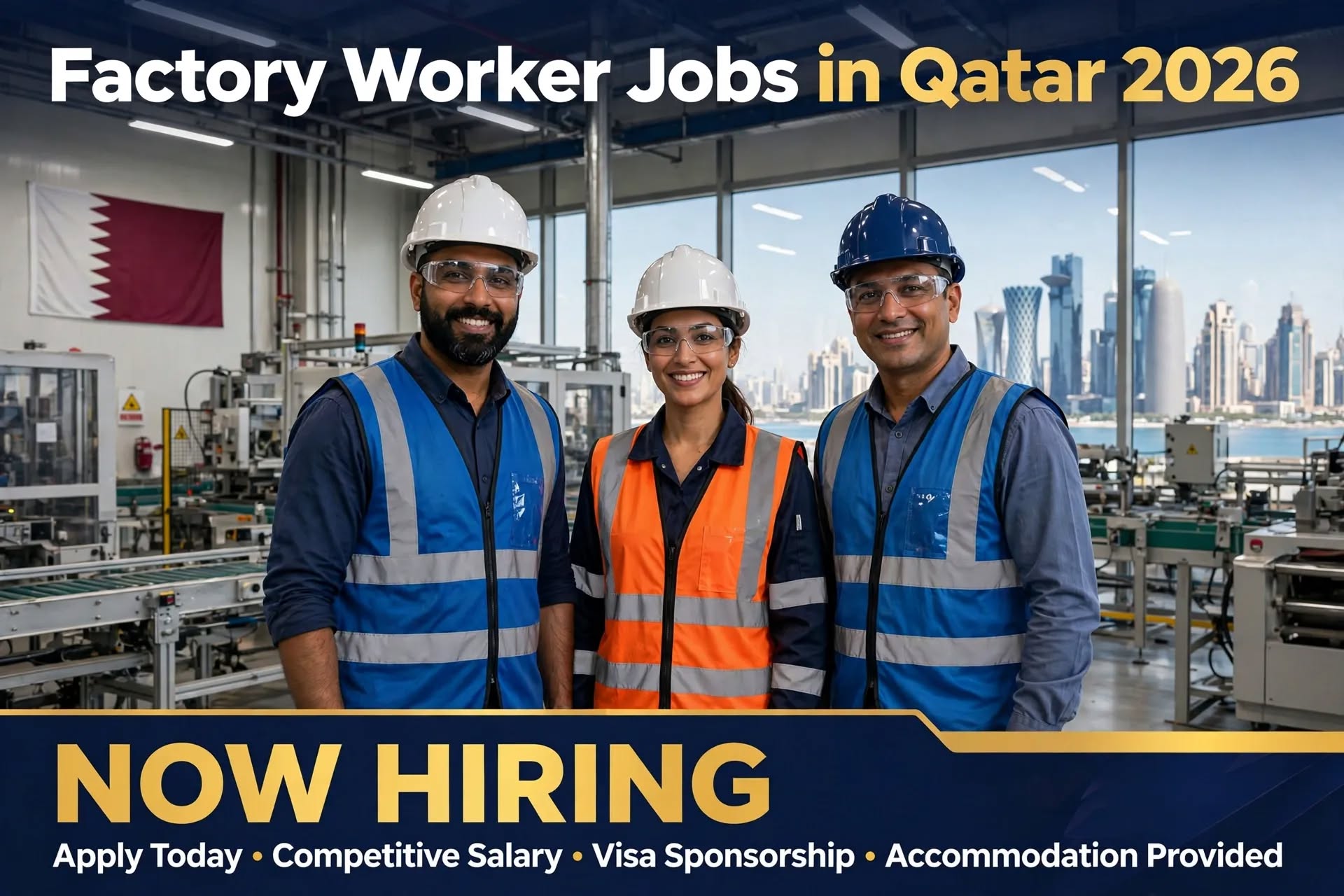 Factory Worker Jobs in Qatar